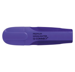 Q-CONNECT Premium markeerstift, paars
