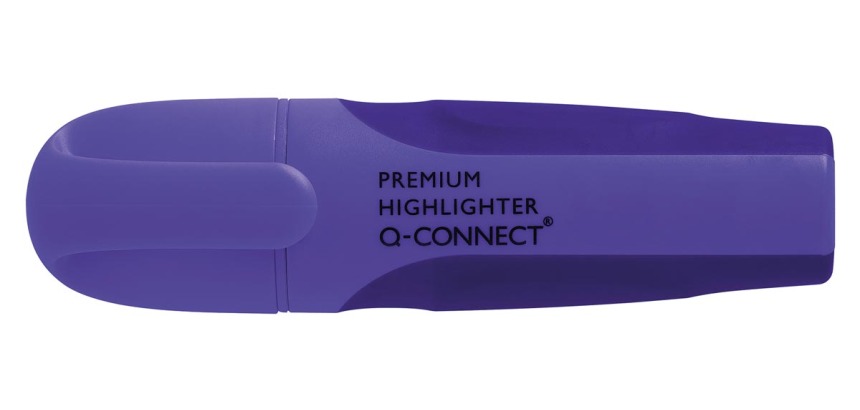 Q-CONNECT Premium surligneur, pourpre