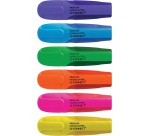 Q-CONNECT Premium markeerstift, geassorteerde kleuren, pak van 6 stuks