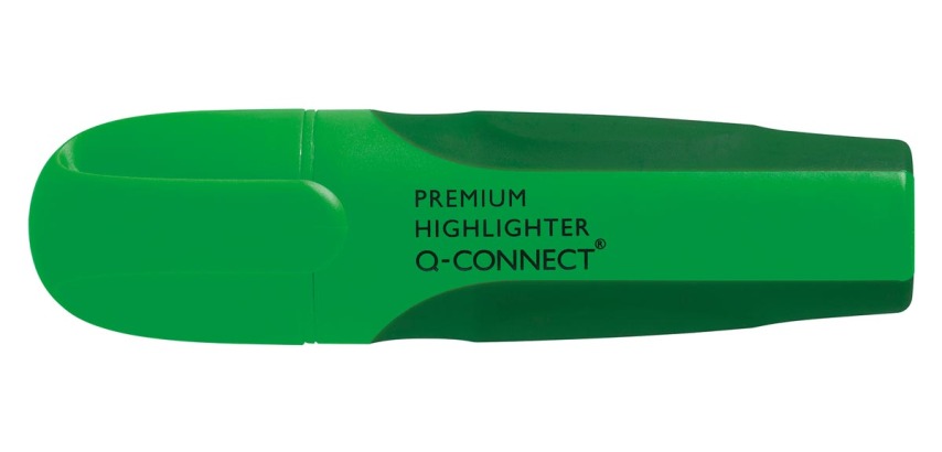 Q-CONNECT Premium Textmarker, grün