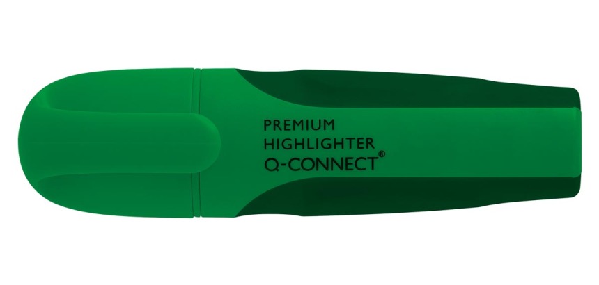 Q-CONNECT Premium surligneur, vert foncé