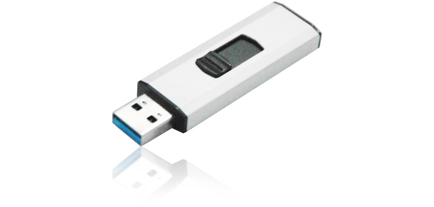 Q-CONNECT clé USB 3.0, argent, 64 Go