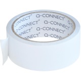 Q-CONNECT ruban adhésif en vinyle, double face, 38 mm x 10 m, 90 microns, transparent