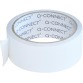 Q-CONNECT ruban adhésif en vinyle, double face, 38 mm x 10 m, 90 microns, transparent