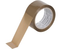 Q-CONNECT standaard verpakkingstape, ft 48 mm x 60 m, bruin