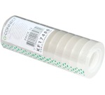 Q-CONNECT ruban adhésif, PP, ft 12 mm x 30 m, paquet de 12 pièces