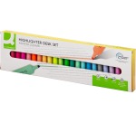 Q-CONNECT surligneur, deskset , 23 couleurs assorties