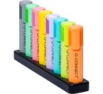 Q-CONNECT Pastell-Textmarker, Tischset, 8 verschiedene Farben