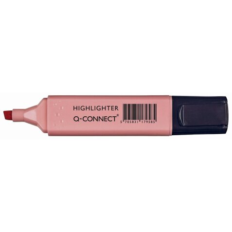 Q-CONNECT markeerstift pastel, roze