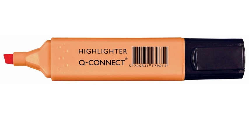 Q-CONNECT surligneur pastel, orange