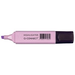 EN_Rotulador q-connect fluorescente pastel violeta punta biselada