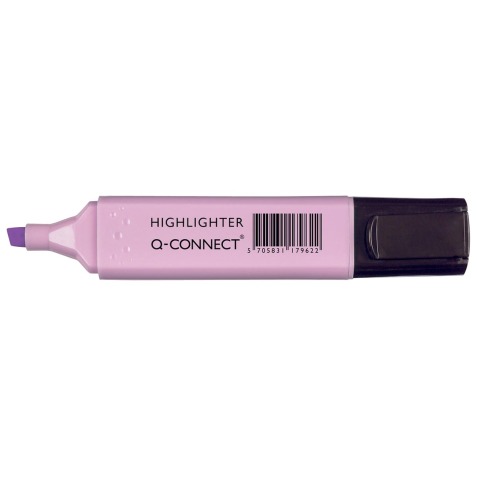 Q-CONNECT markeerstift pastel, violet