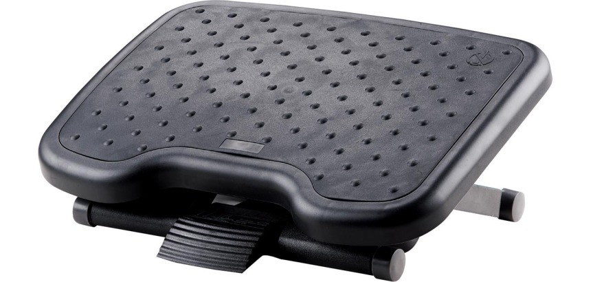 Q-CONNECT repose-pieds, avec tapis en caoutchouc, 3 hauteurs