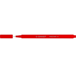 EN_Rotulador q-connect punta de fibra fine rojo 0.4 mm