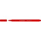 Q-CONNECT fineliner, 0,4 mm, driehoekig, rood