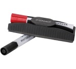 Q-CONNECT brosse effaçeur, magnétique, pour tableau blanc, avec 2 marqueurs