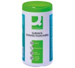 Q-CONNECT disinfectant surface wipes, pack of 100 wipes