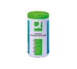 Q-CONNECT disinfectant surface wipes, pack of 100 wipes