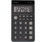 Q-CONNECT calculatrice de poche KF19063, 8 chiffres, noir
