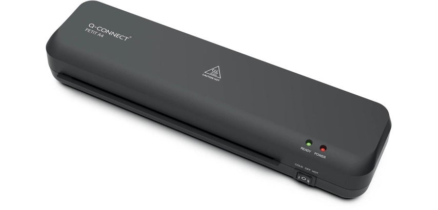 Q-CONNECT compact laminator, A4 size, black