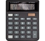 Q-CONNECT calculatrice de bureau KF19065, 12 chiffres, noir