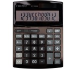 Q-CONNECT calculatrice de bureau KF19066, 12 chiffres, noir