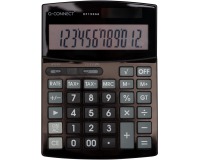 Q-CONNECT calculatrice de bureau KF19066, 12 chiffres, noir