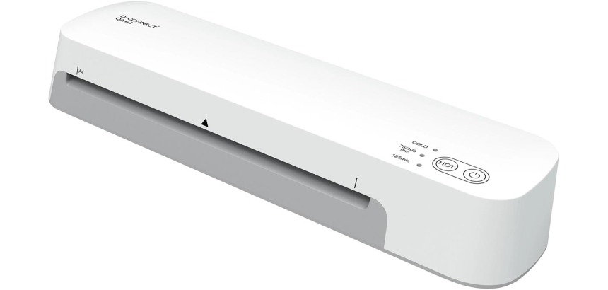 Q-CONNECT standaard lamineermachine, ft A4, wit