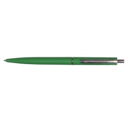 Q-CONNECT stylo, 0,7 mm, pointe moyenne, clip en métal, vert, boîte de 20 pièces