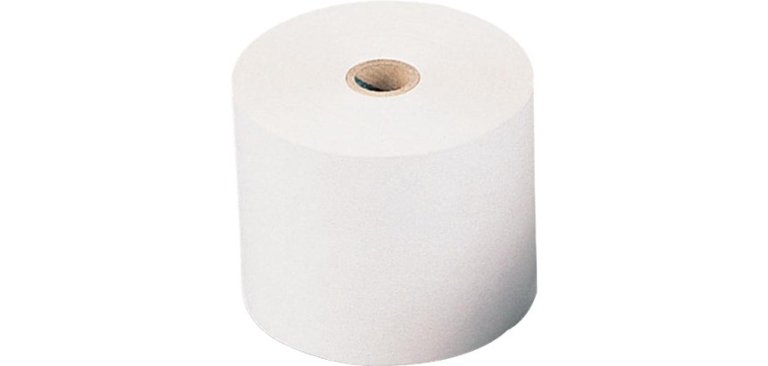 Q-CONNECT bobine thermique, 46 g, ft 57 mm, diamètre +/- 30 mm, mandrin 12 mm, longueur 10 m, 10 pièces