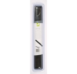 Q-CONNECT support de poignet antidérapant transparent noir