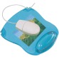 Q-CONNECT tapis souris, gel, avec repose-poignet, bleu