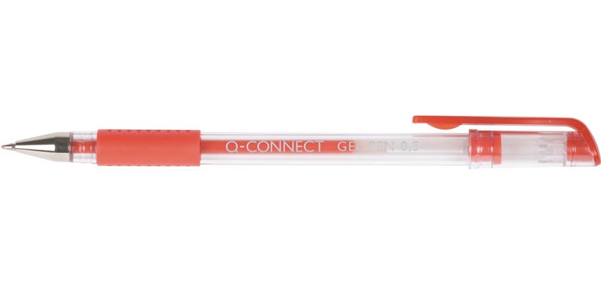 Q-CONNECT gel ink rollerball, red