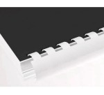 Q-CONNECT bindrug 14mm 21 rings 100 stuks wit
