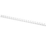 Q-CONNECT Kämme 14mm 21 Ringe 100 Stück weiß