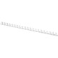 Q-CONNECT bindrug 14mm 21 rings 100 stuks wit