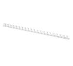 Q-CONNECT bindrug 14mm 21 rings 100 stuks wit