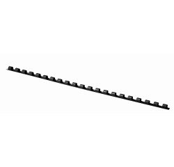 Q-CONNECT Kämme 6mm 21 Ringe 100 Stück schwarz