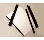 Q-CONNECT combs 10mm 21 loops 100 pieces black