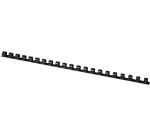 Q-CONNECT peignes 10mm 21 boucles 100 pièces noir
