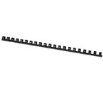 Q-CONNECT peignes 12mm 21 boucles 100 pièces noir