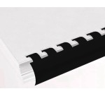 Q-CONNECT combs 16mm 21 loops 50 pieces black