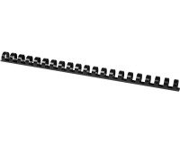 Q-CONNECT combs 16mm 21 loops 50 pieces black