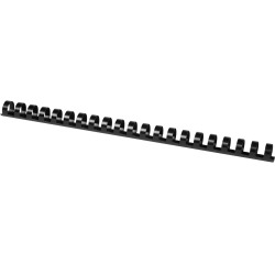 Q-CONNECT combs 16mm 21 loops 50 pieces black