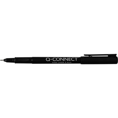 Q-CONNECT feutre, 0,4 mm, noir