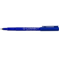 Q-CONNECT feutre, 0,4 mm, bleu