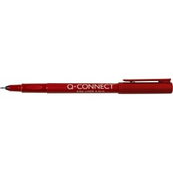 Q-CONNECT feutre, 0,4 mm, rouge