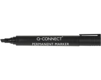 Q-CONNECT Permanentmarker, 1,2/5 mm, abgeschrägte Spitze, schwarz