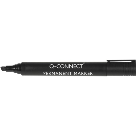 Q-CONNECT marqueur permanent, 1,2/5 mm, pointe biseautée, noir
