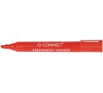 Q-CONNECT marqueur permanent, 2-5 mm, pointe biseautée, rouge